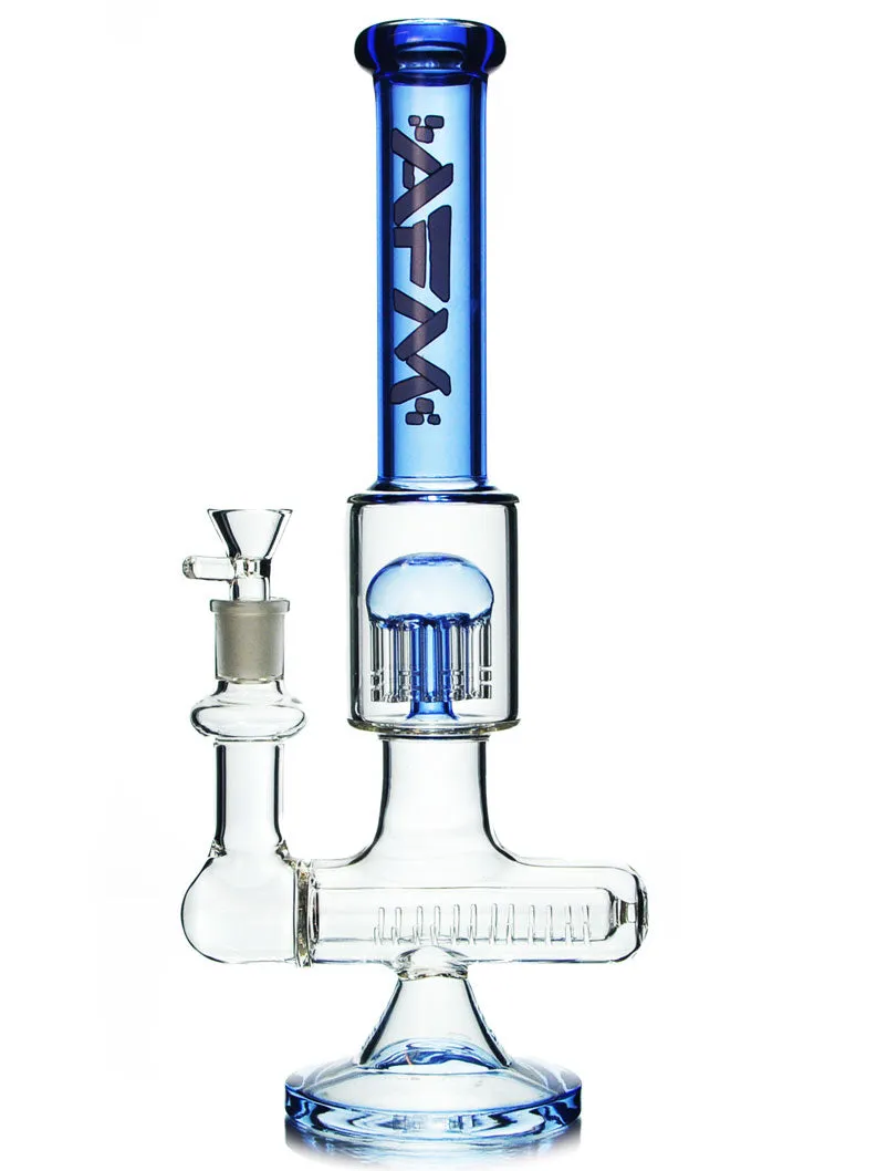 11" Inline Bong by AFM Glass