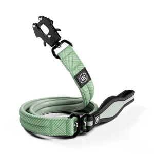 1.2m Herringbone Mini Combat Lead | Secure Clip - Mint Green