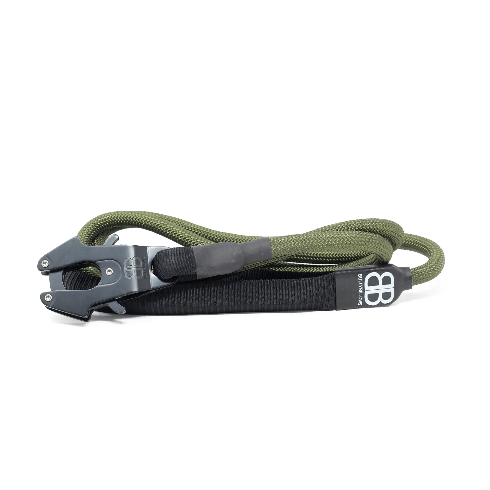 1.4m Combat Rope Leash - Secure Rated Clip - Khaki