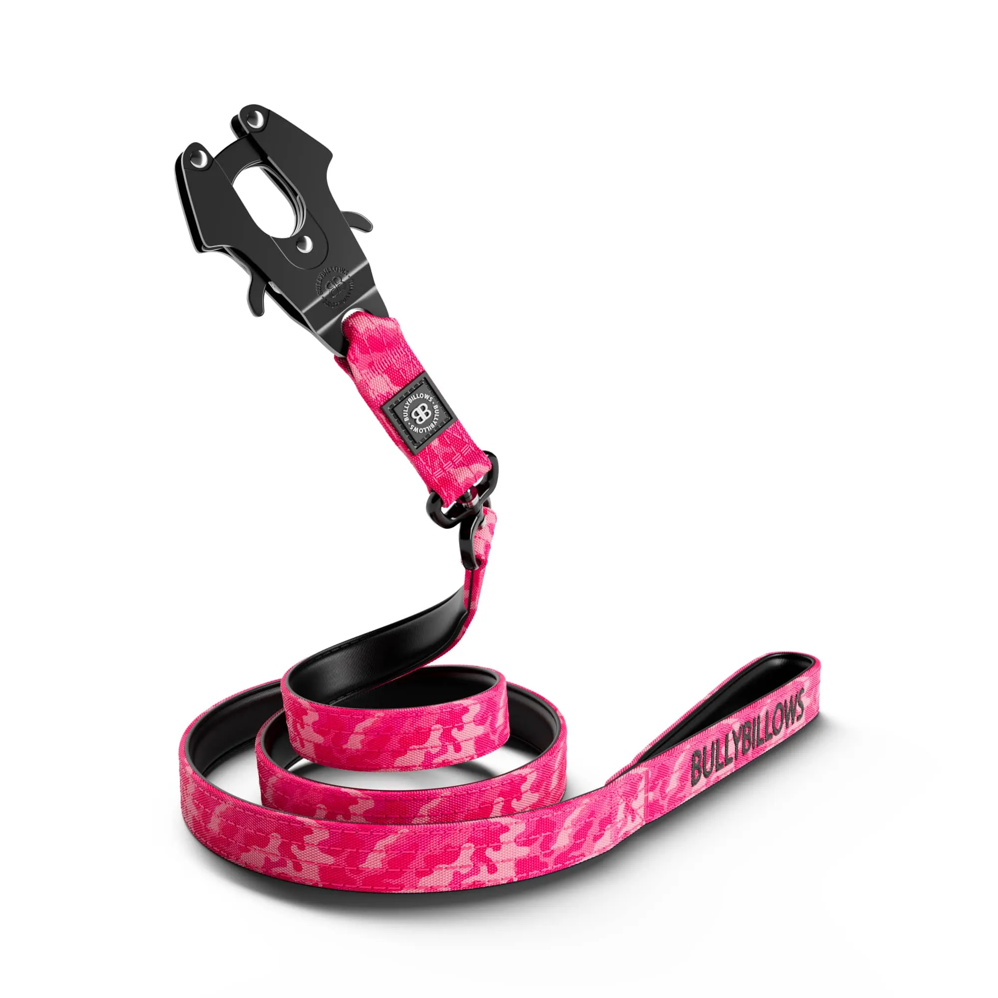 1.4m Swivel Combat Lead | Anti-Tangle & Secure Clip - Bubblegum