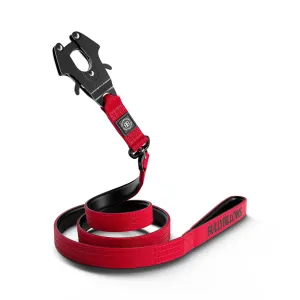 1.4m Swivel Combat Lead | Anti-Tangle & Secure Clip - Red