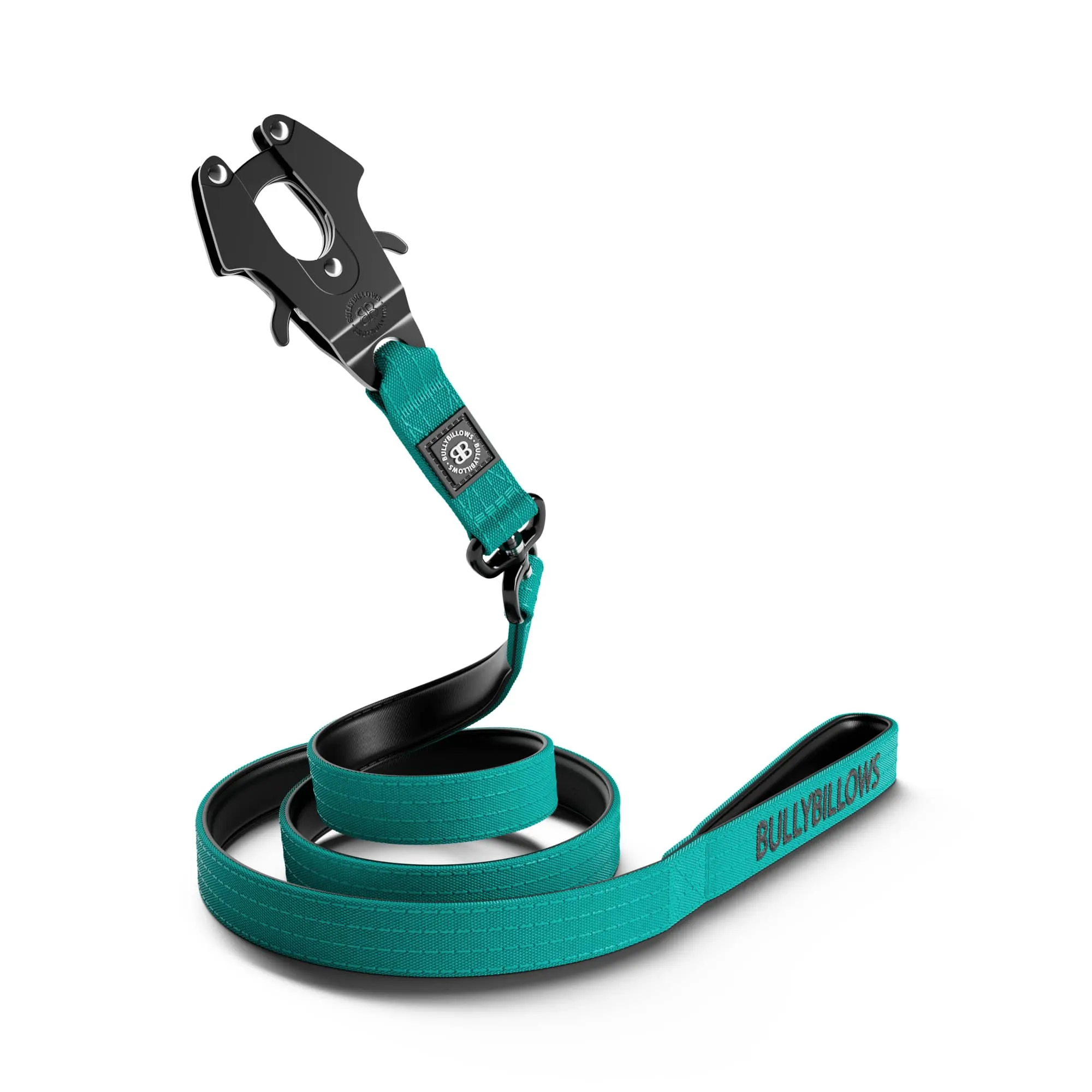 1.4m Swivel Combat Lead | Anti-Tangle & Secure Clip - Turquoise