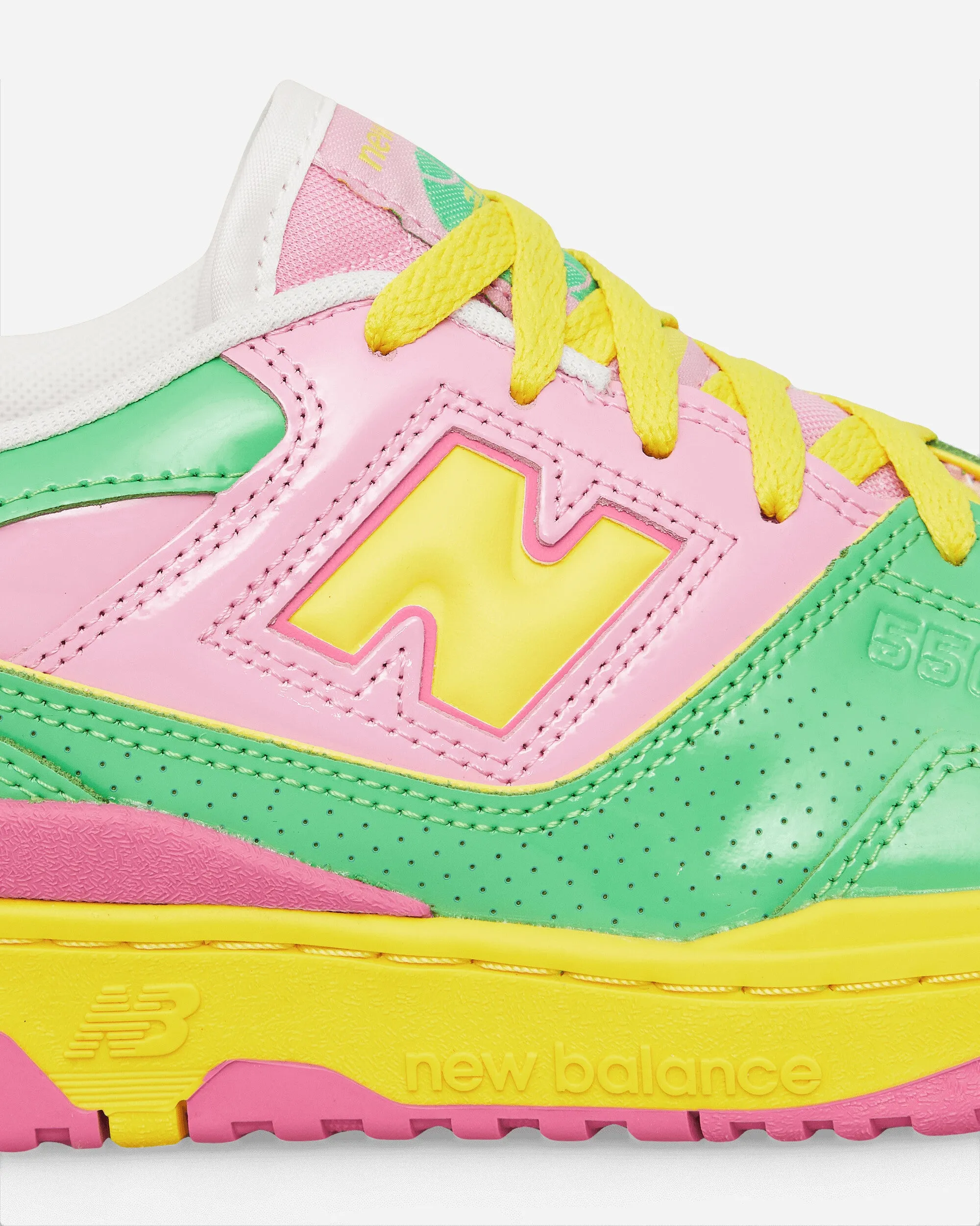 550 Sneakers Pink / Green / Lime