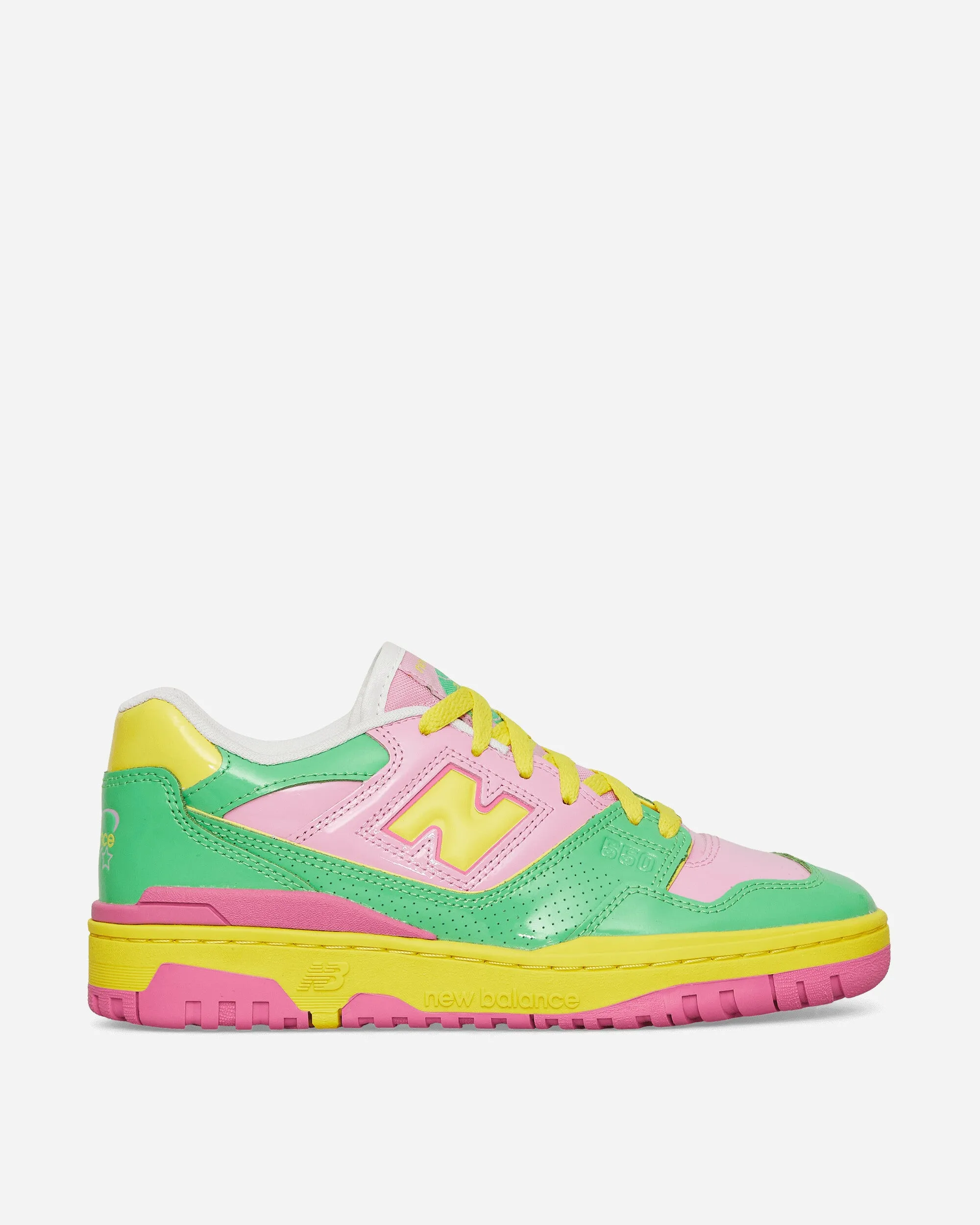 550 Sneakers Pink / Green / Lime