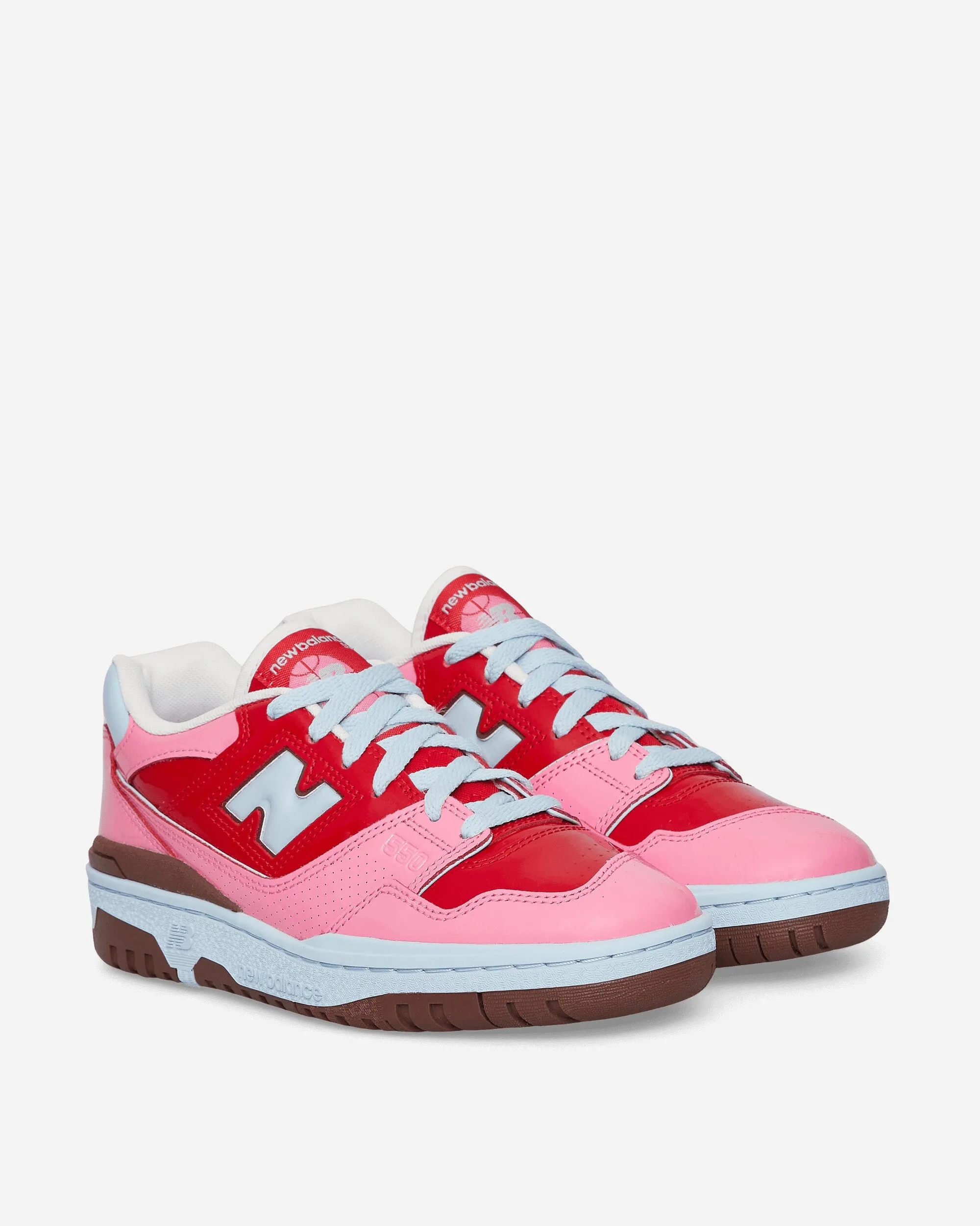 550 Sneakers Team Red / Pink