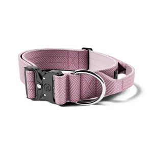 5cm Herringbone Combat® Collar | With Handle & Secure Clip - Soft Pink