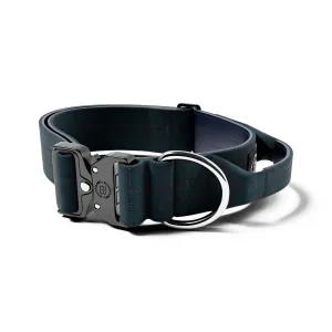 5cm Tweed Combat® Collar | With Handle & Secure Clip - Midnight Blue