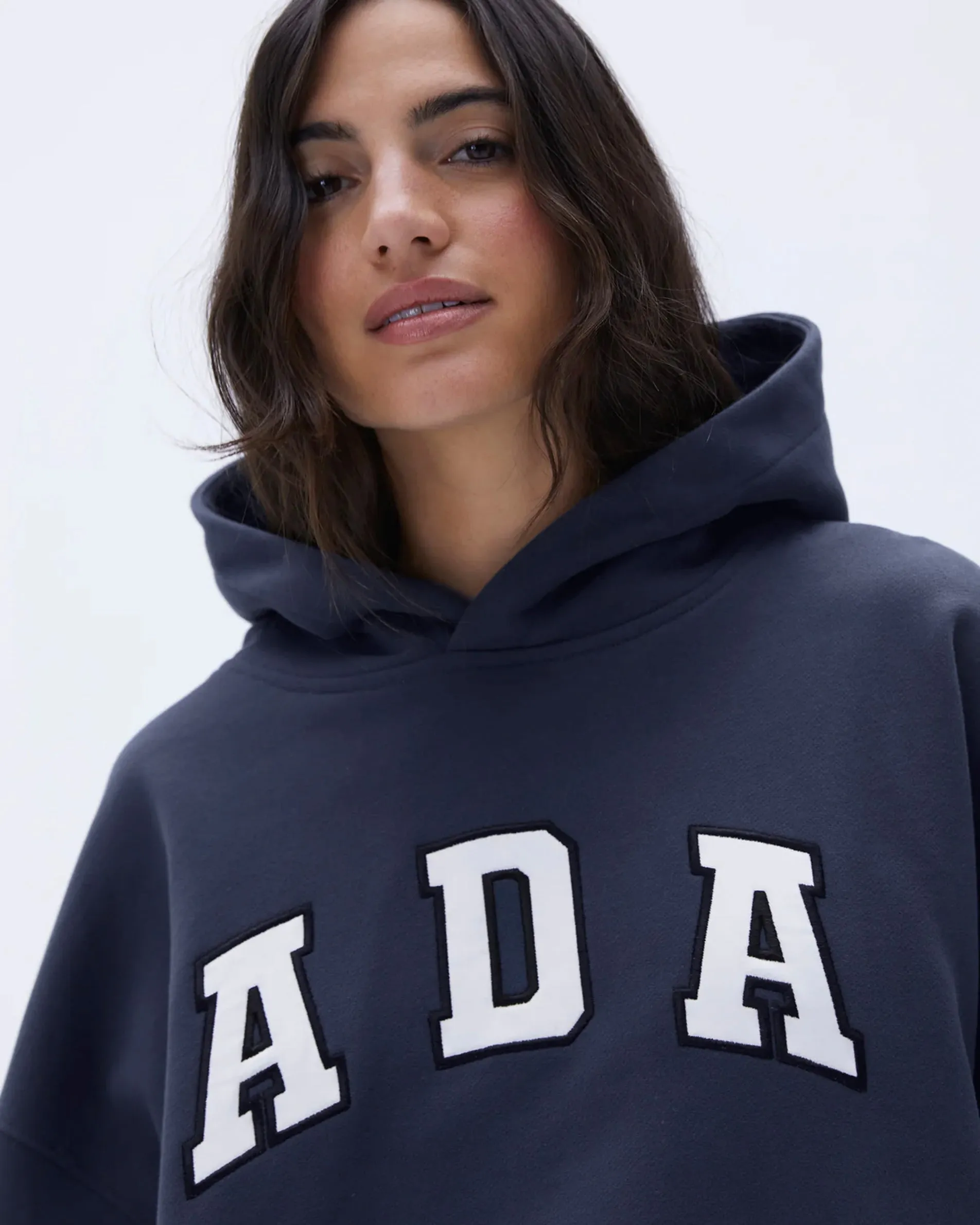 ADA Oversized Hoodie - Midnight Blue