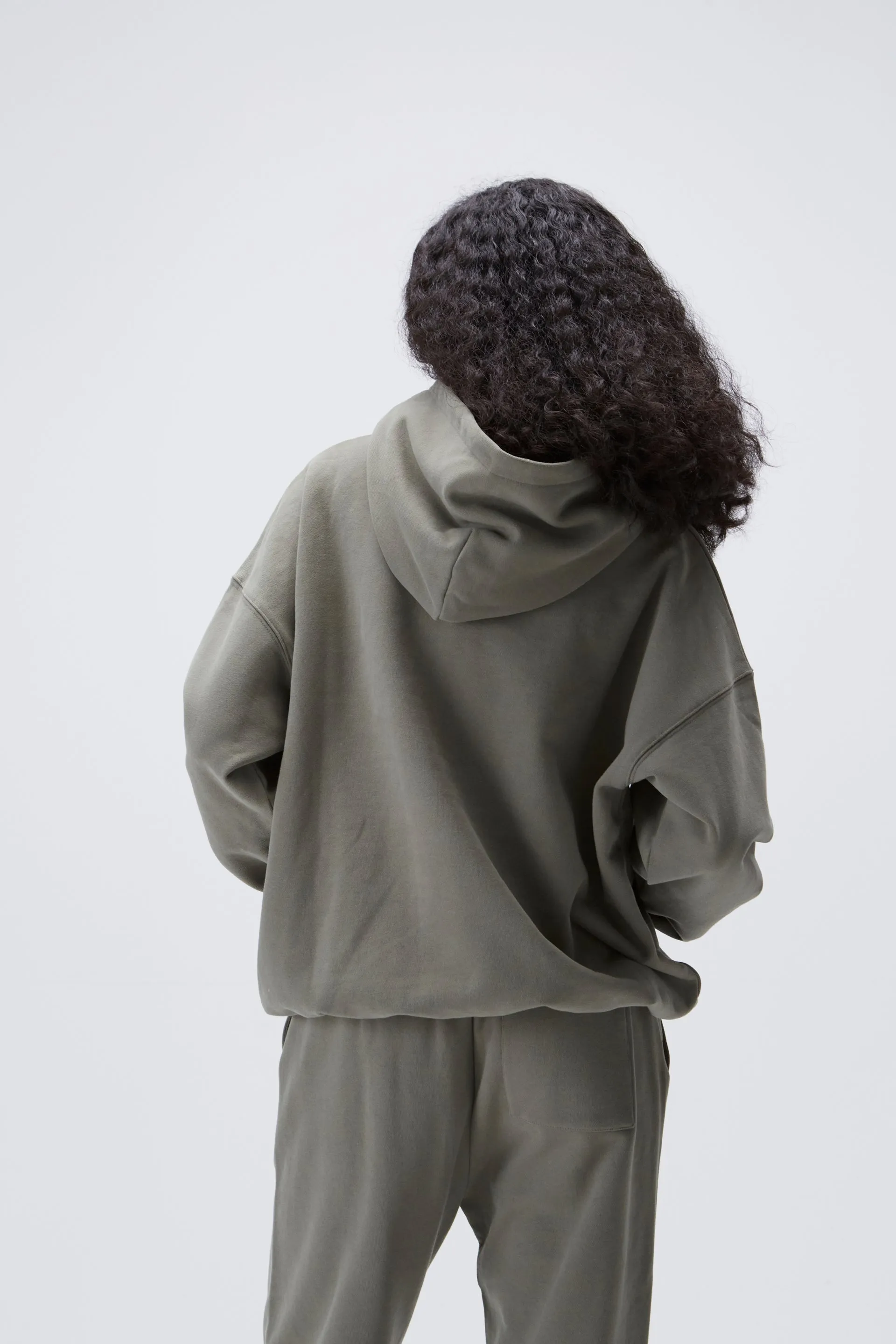 ADA Oversized Hoodie - Olive Green