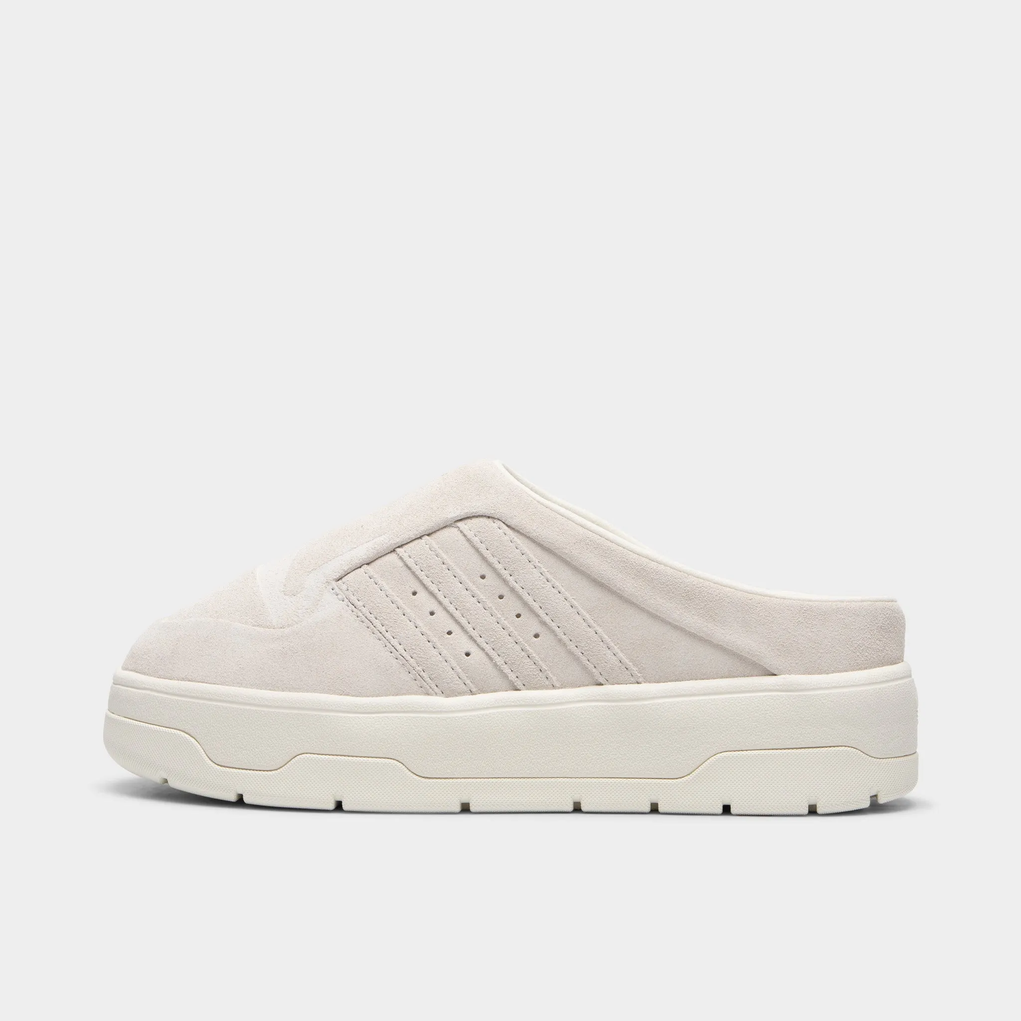 adidas Women's Rivalry Mule Cloud White / Green - Off White