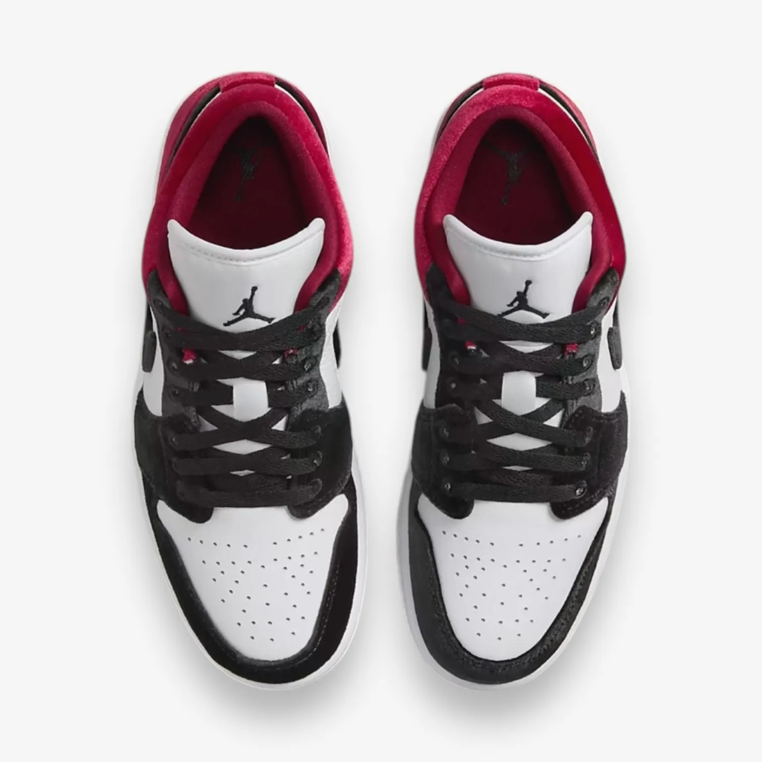 Air Jordan 1 Low SE BLACK/BLACK-WHITE-TEAM RED FZ3242-001