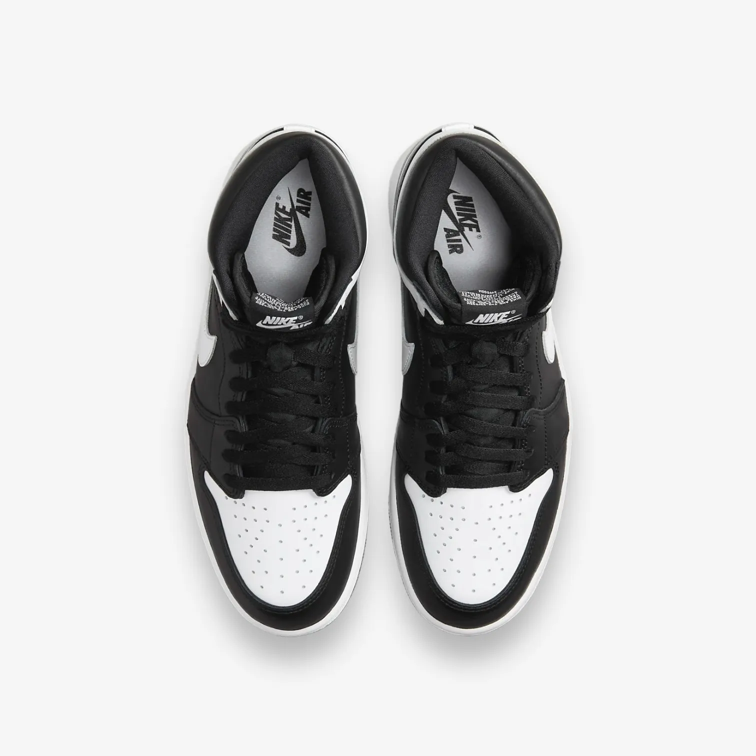 Air Jordan 1 Retro High OG GS Black White Grade School FD1437-010