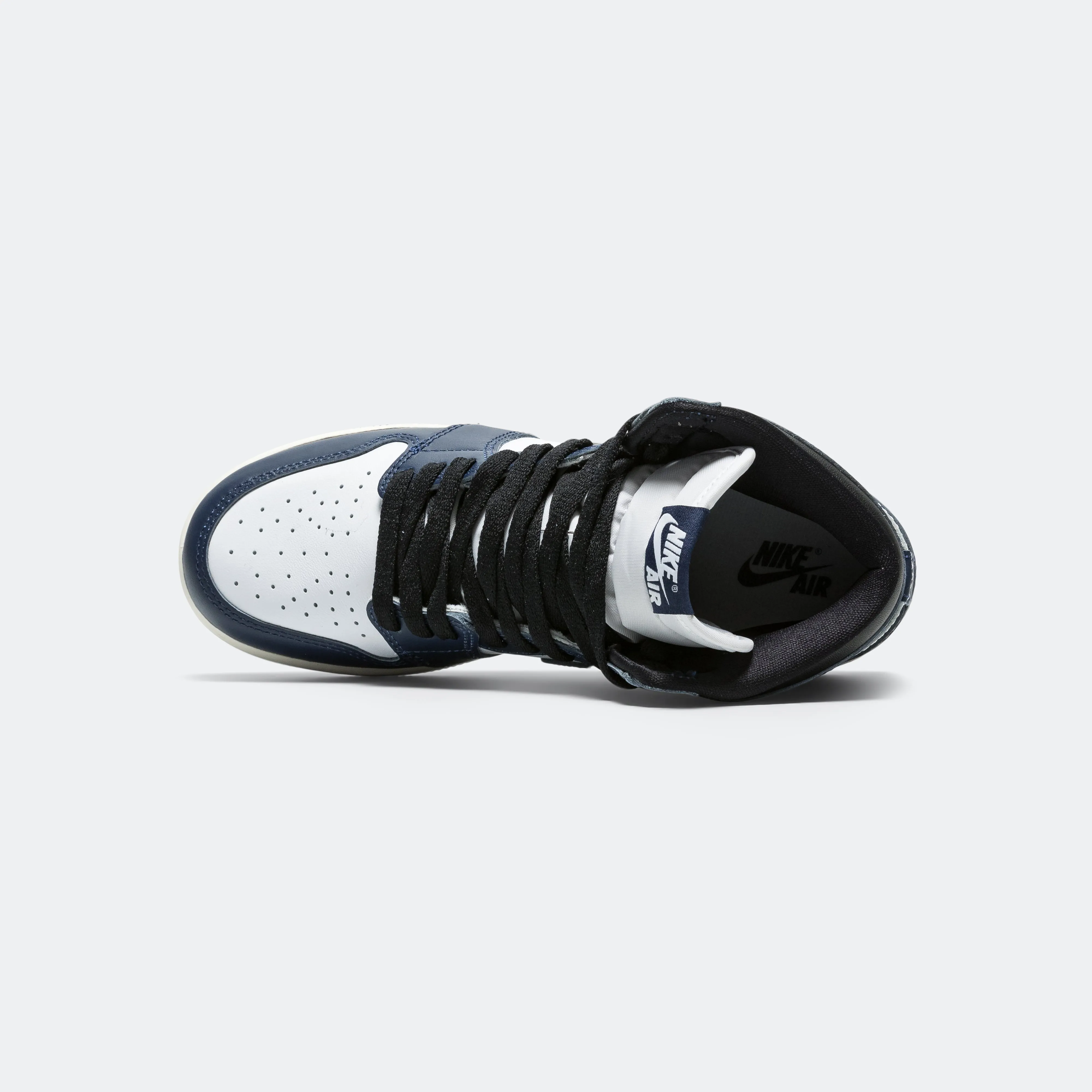 Air Jordan 1 Retro High OG - Midnight Navy/Black-White-Sail