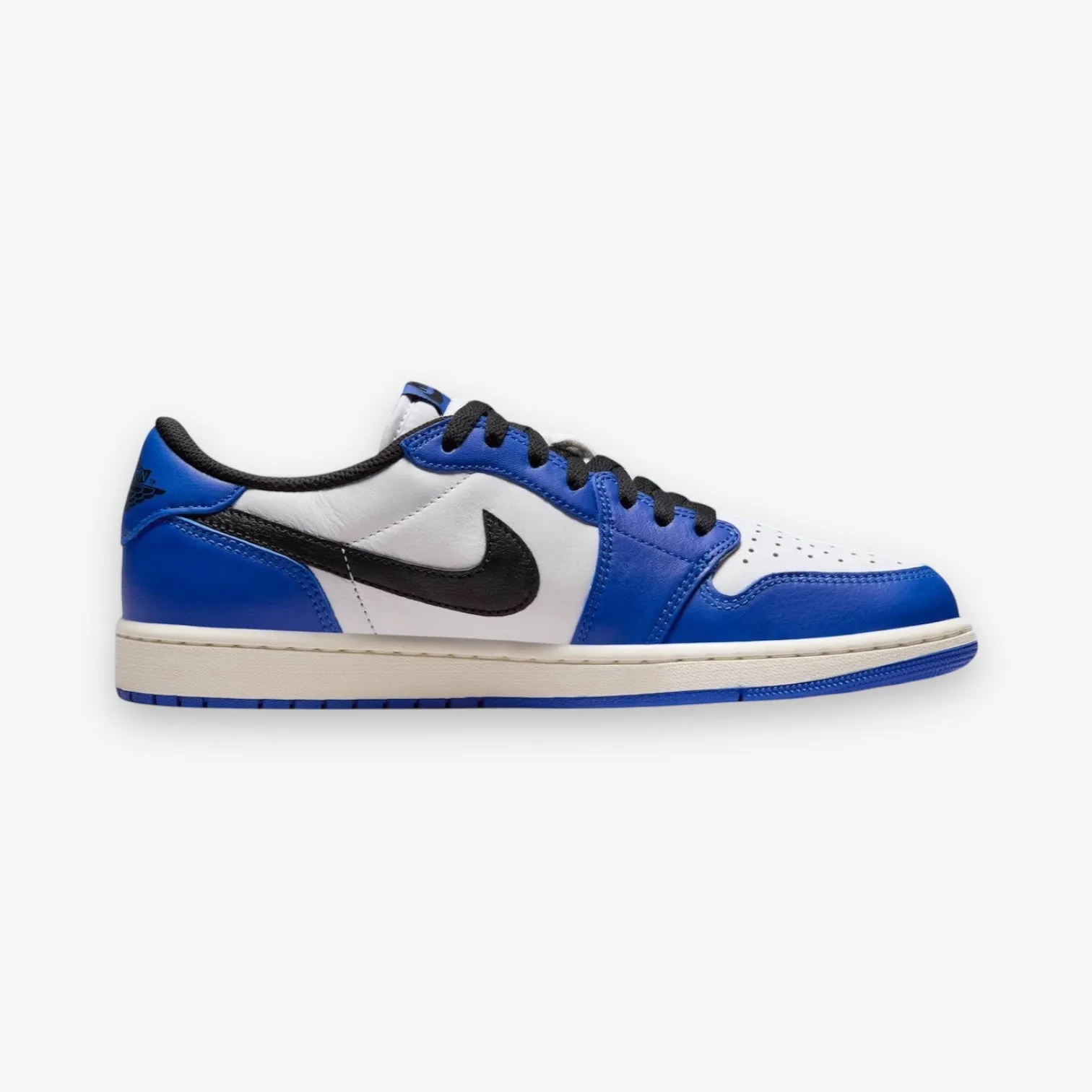 Air Jordan 1 Retro Low OG GS White Black Game Royal Grade School CZ0858-140