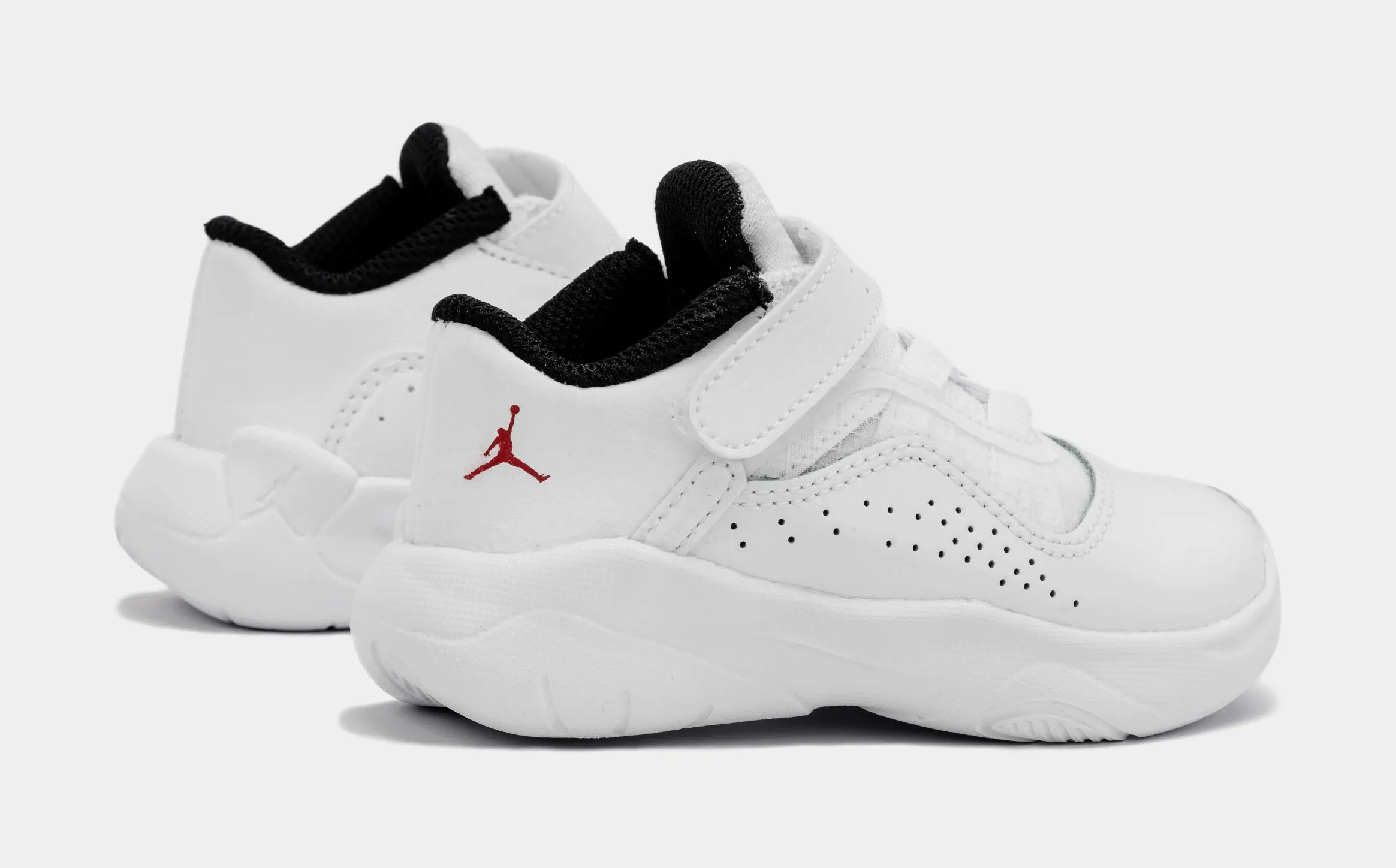 Air Jordan 11 CMFT Low Infant Toddler Lifestyle Shoes (White)