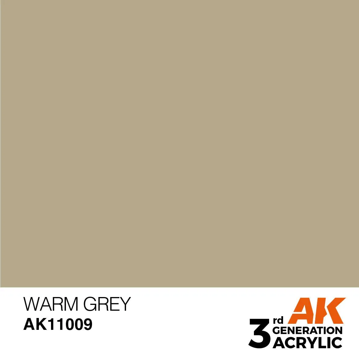 AK Interactive AK11009 3G Warm Gray Acrylic Paint 17ml