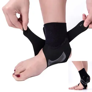 Ankle Support Brace for women & men，Adjustable Ankle Support Breathable Material ,Ankle Braces Suitable for Sports, Football, Basketball, volleyball,Running,Minor ankle sprains,1 Size Fits all(2PCS)