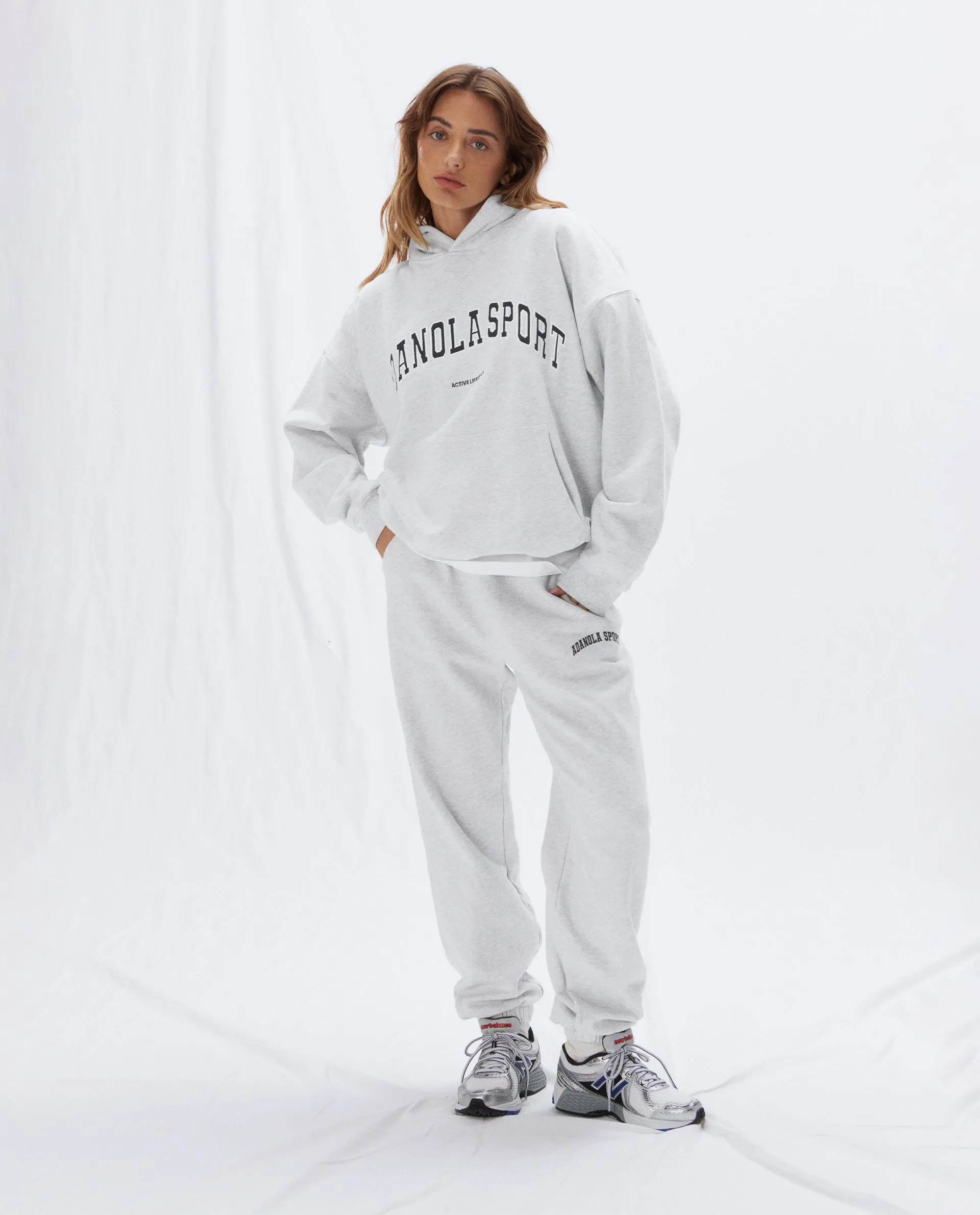 AS Sweatpants - Light Grey Melange