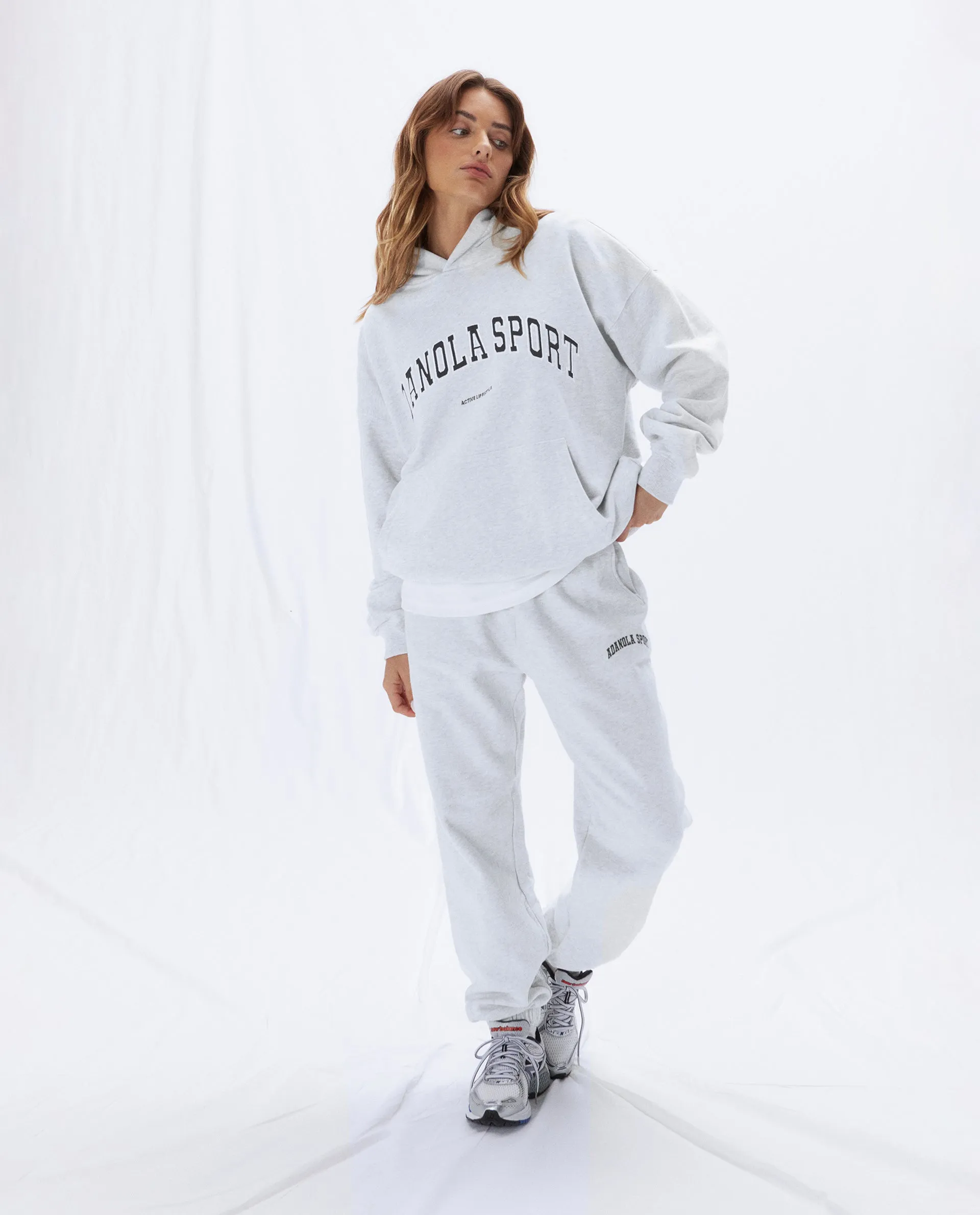 AS Sweatpants - Light Grey Melange