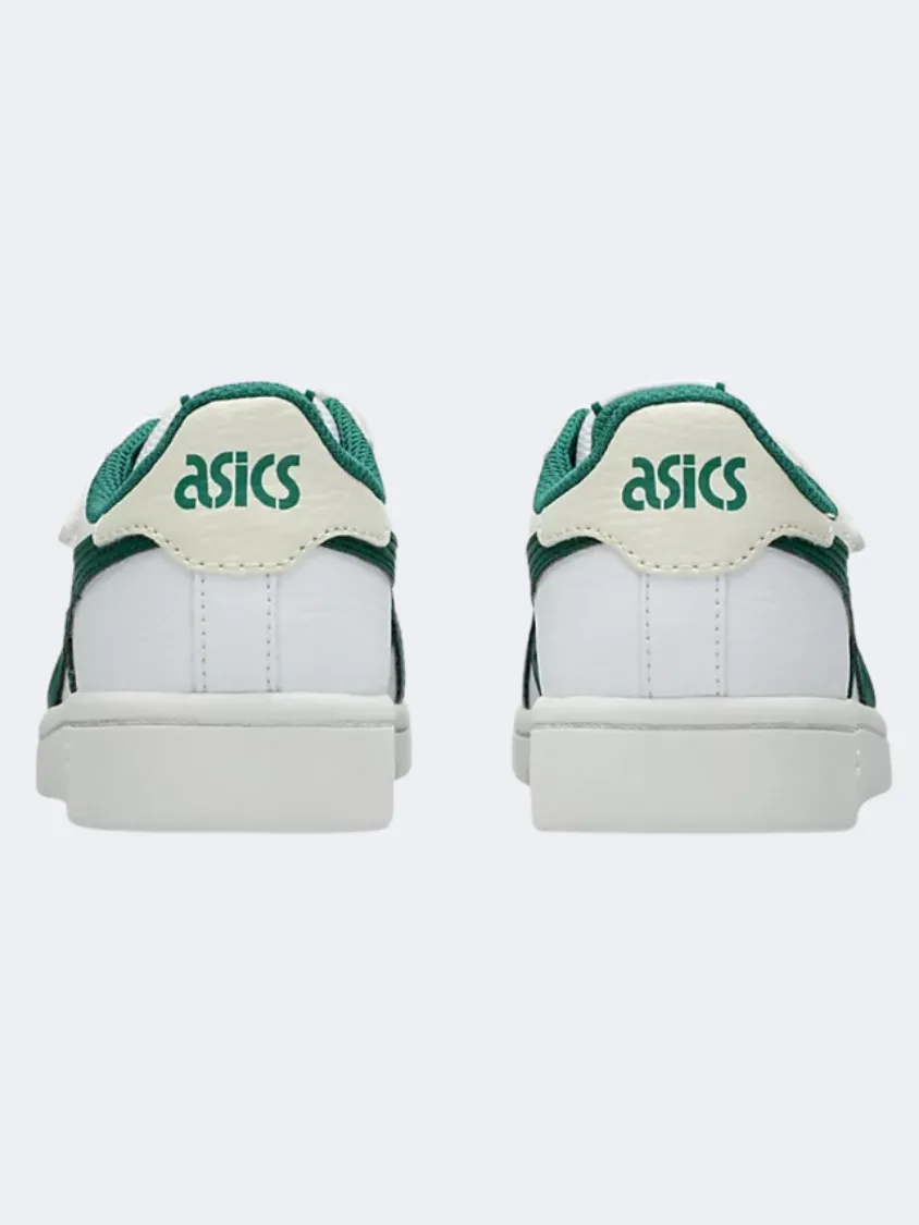 Asics Japan S Ps-Boys Lifestyle Shoes White/Jasper Green