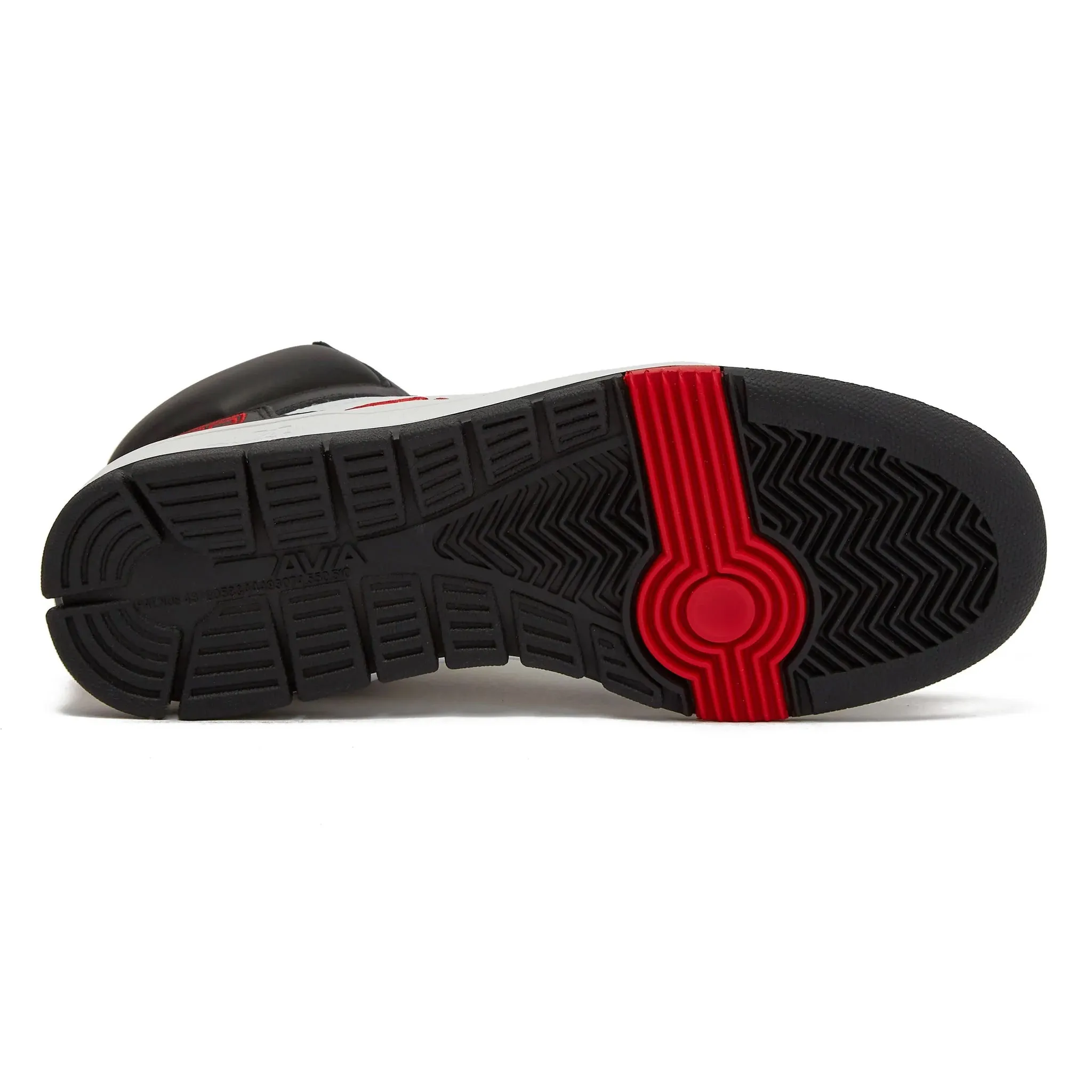 Avia Men's Avi-Retro 830 Black/Red/White Basketball Sneakers