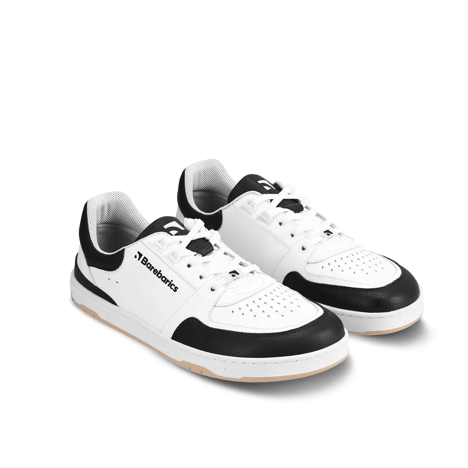 Barefoot Sneakers Barebarics Wave - White & Black CLEARANCE