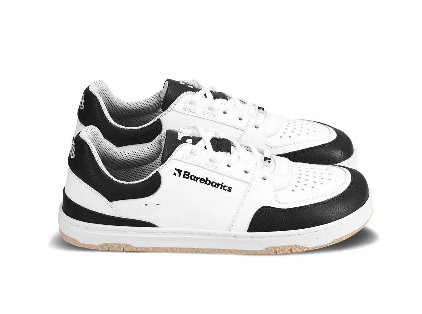 Barefoot Sneakers Barebarics Wave - White & Black CLEARANCE