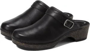 Beckie Aetrex clogs, black