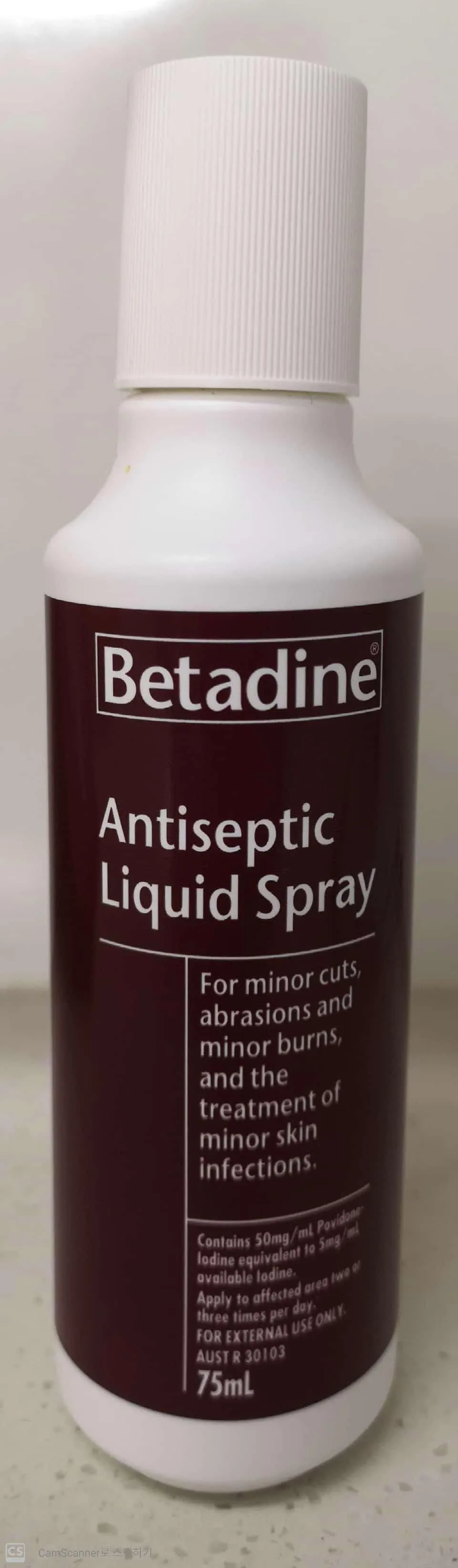 Betadine Antiseptic Liquid Spray 75ml