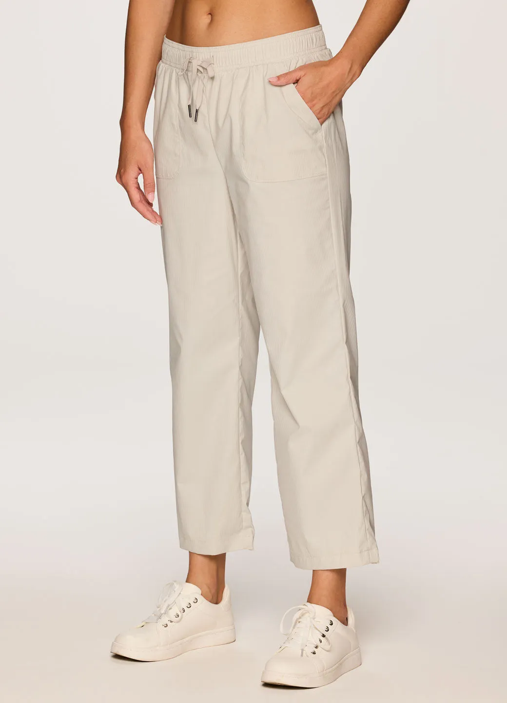 Birdie Textured Ankle Pant