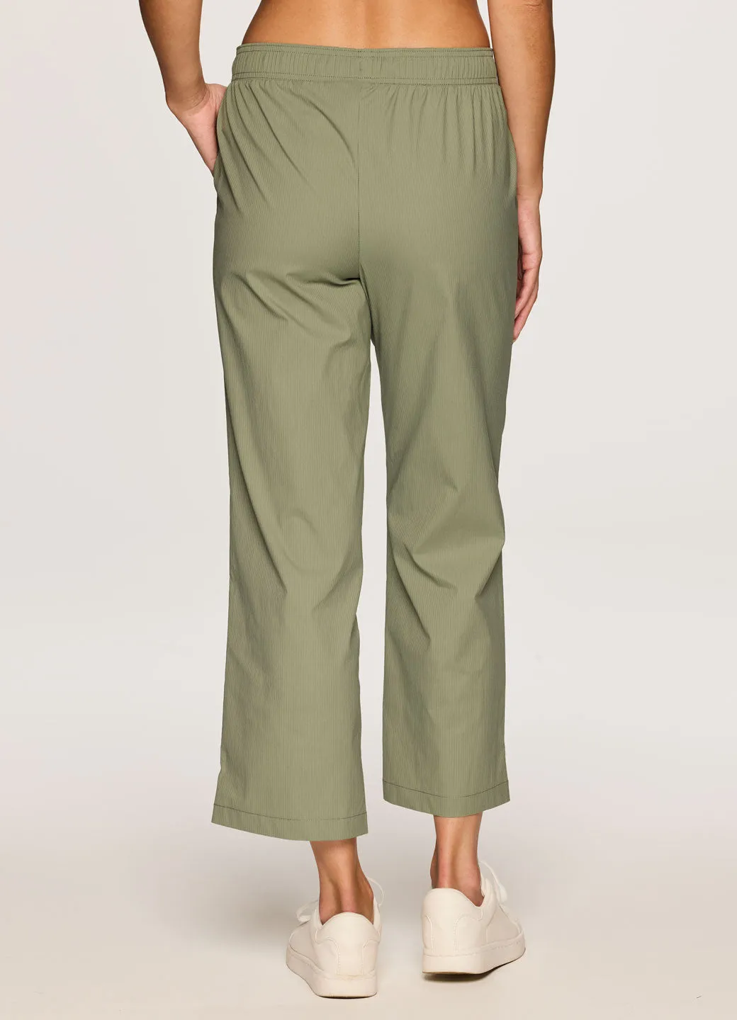 Birdie Textured Ankle Pant