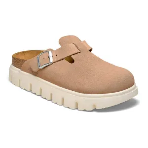 Birkenstock Boston Chunky Clog (Women) - Warm Sand Suede