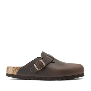 BIRKENSTOCK BOSTON OILED HABANA CLOGS