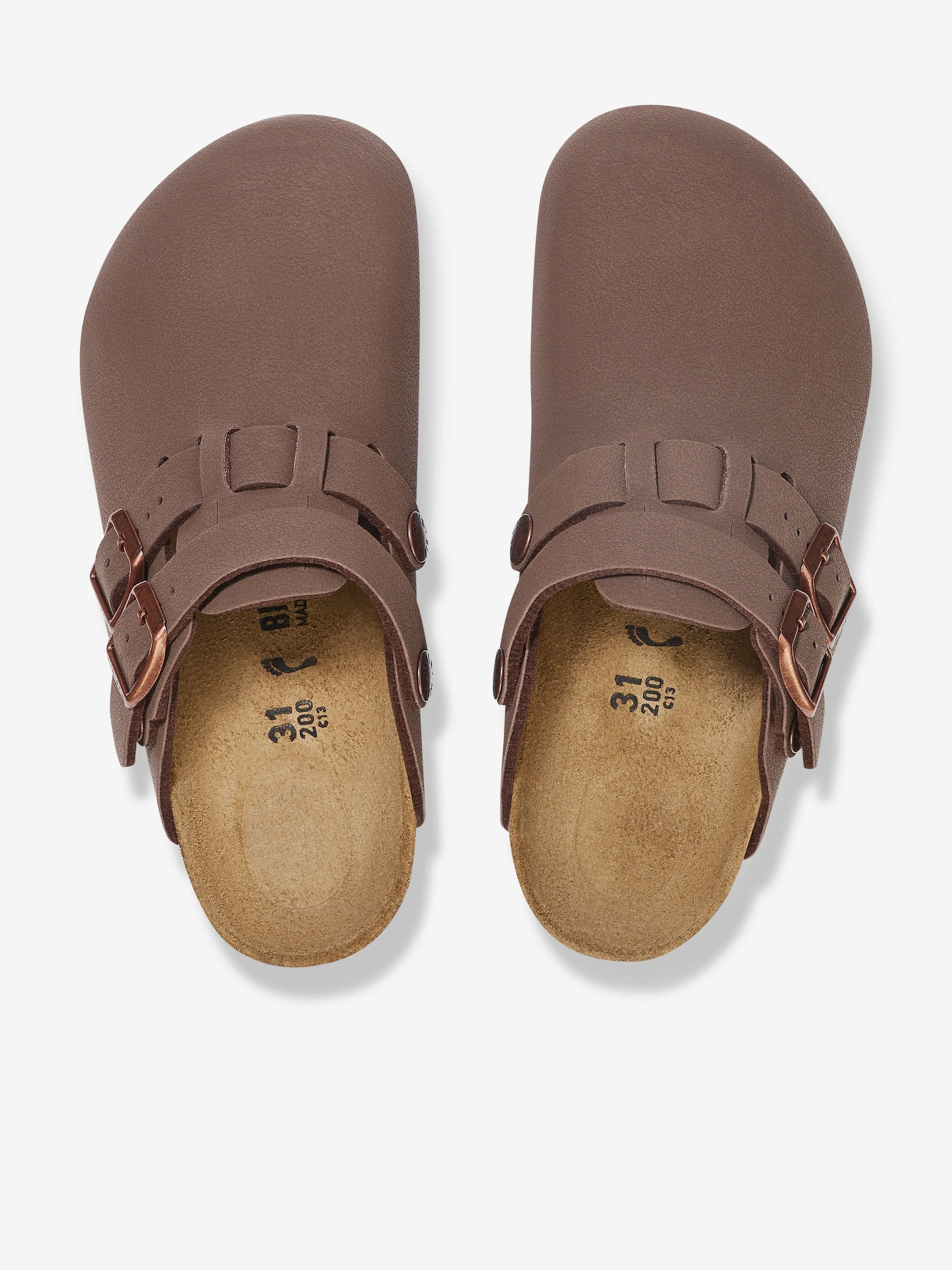 BIRKENSTOCK Kids Kay Classic Clogs in Brown