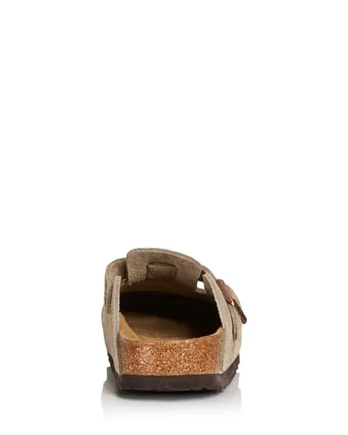 Birkenstock Women's Boston Clogs Tan/Beige