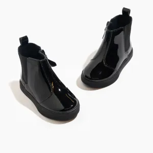 Black Patent Chelsea Boot II Sneaker