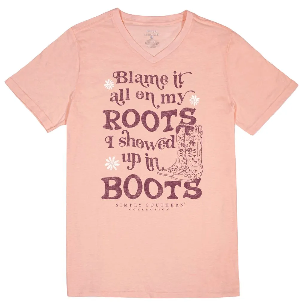 Blame It All On My Roots Graphic Tee