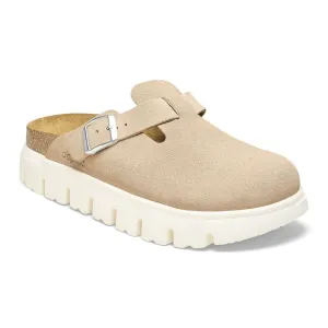 Boston Chunky - The Birkenstock Clog with Rubber Sole in Warm Sand