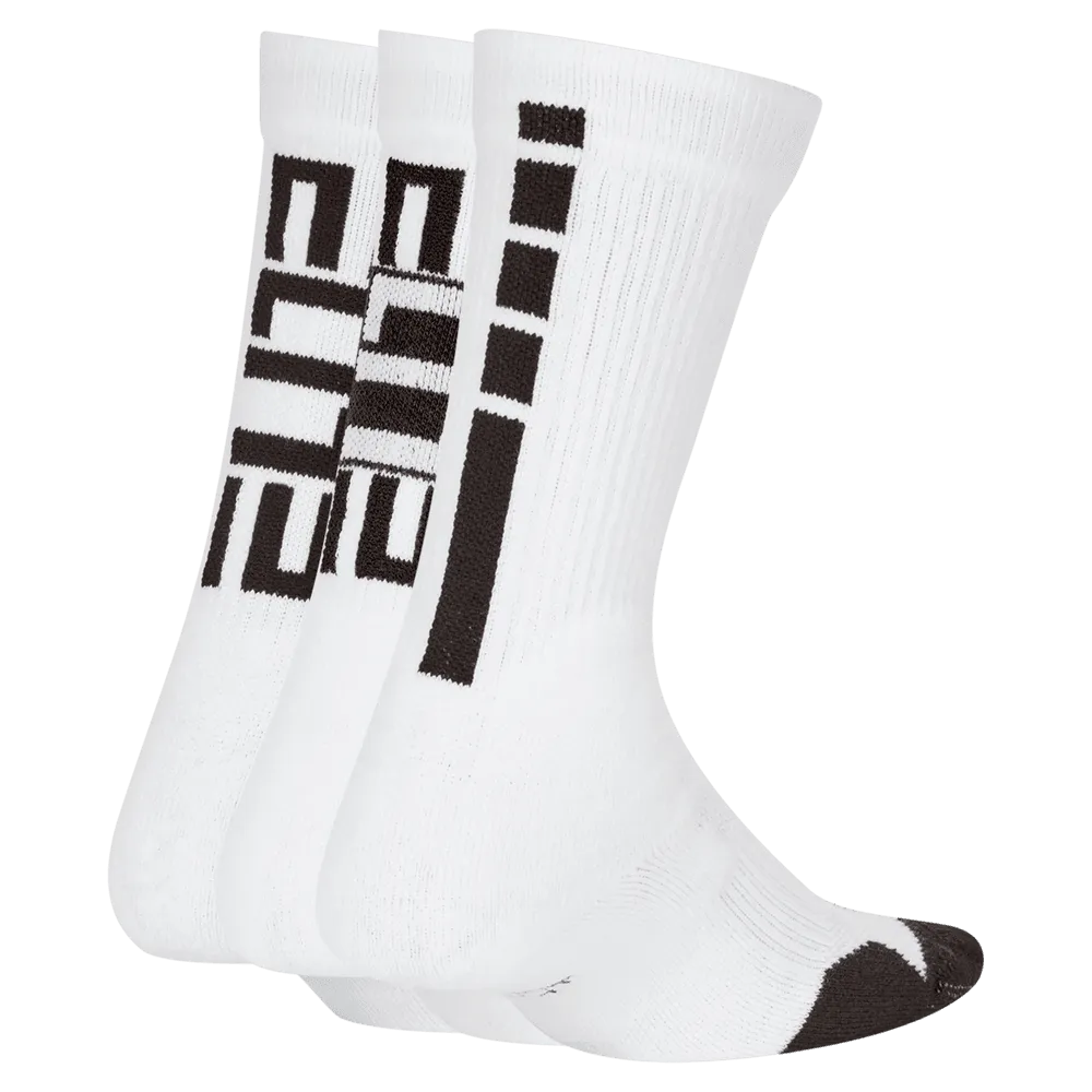 Boys' Nike Youth Elite Crew 3-Pack Sock