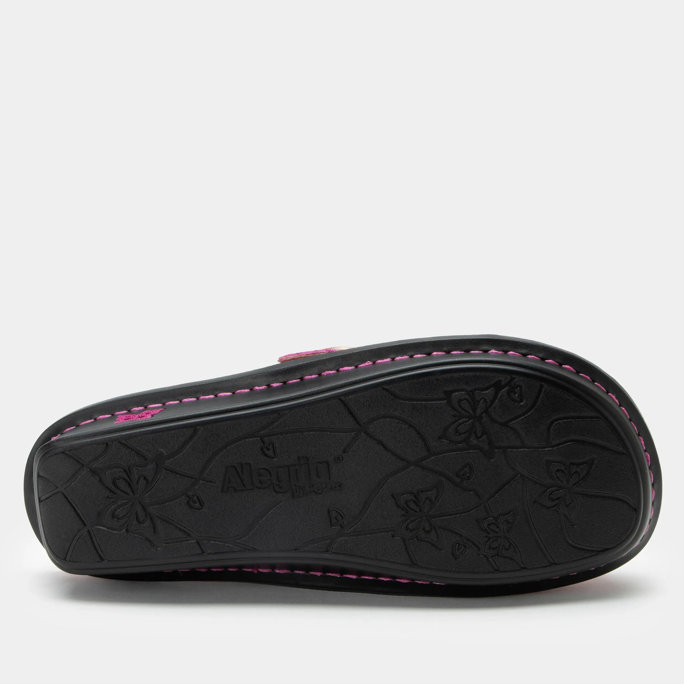 Brigid Magenta Clog