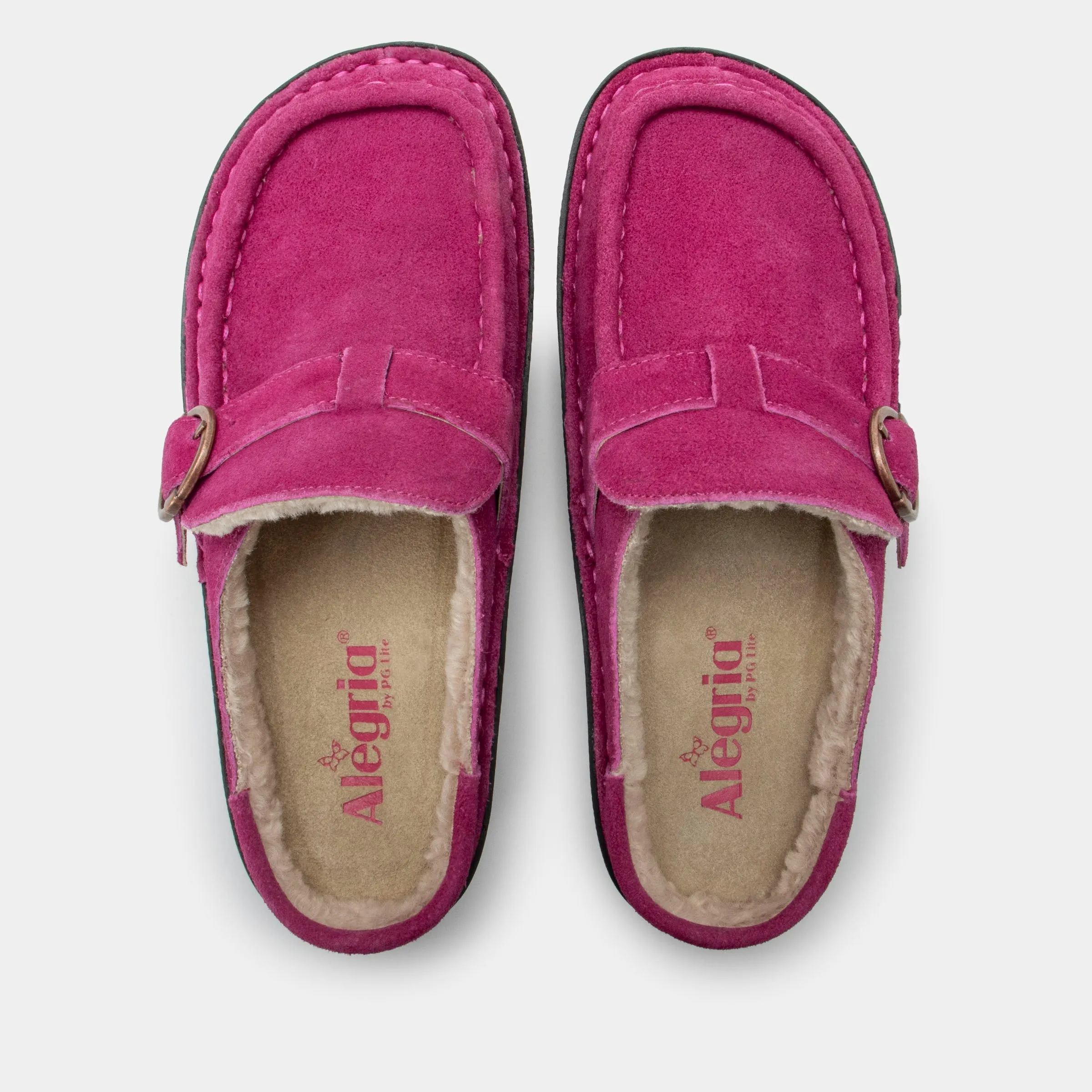 Brigid Magenta Clog