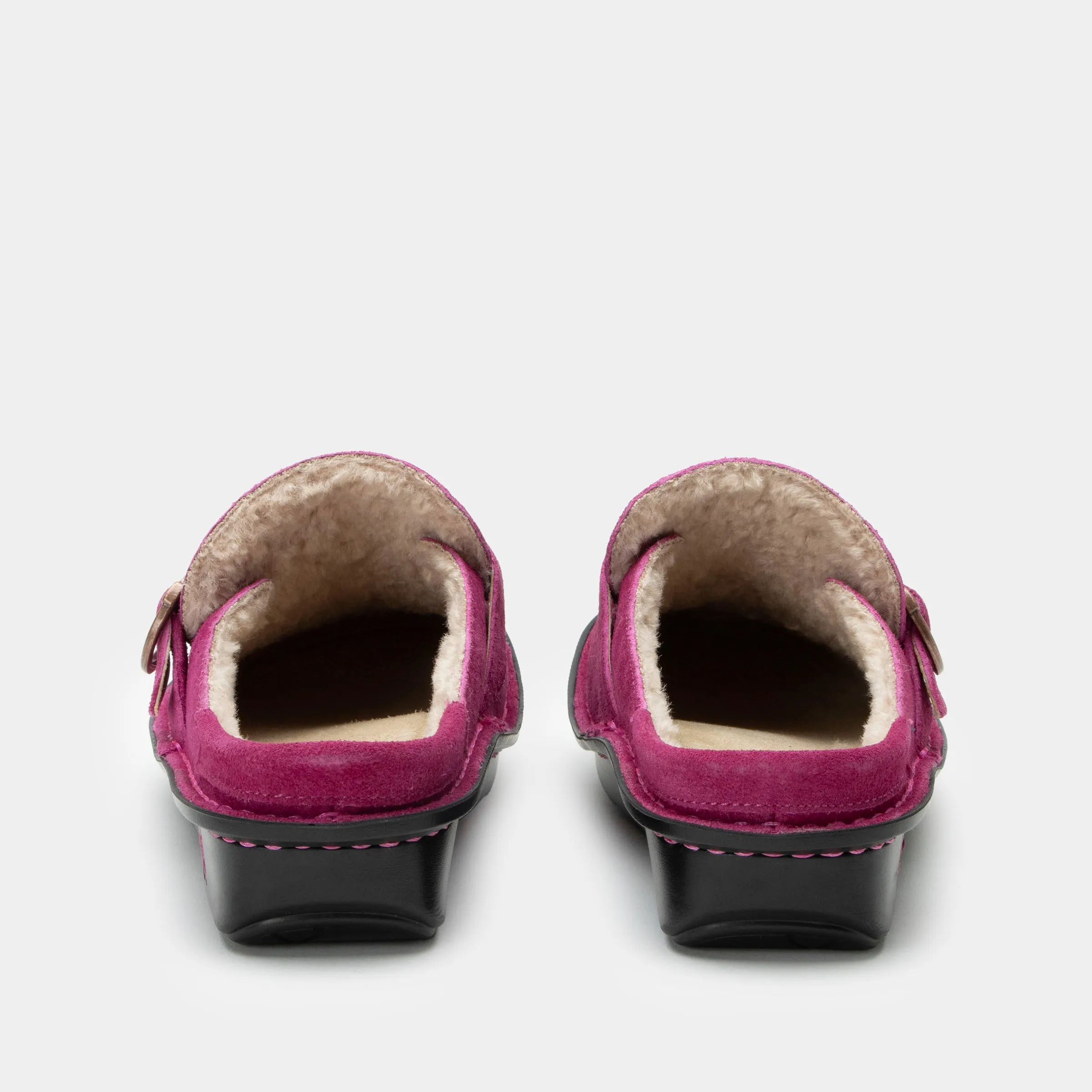 Brigid Magenta Clog