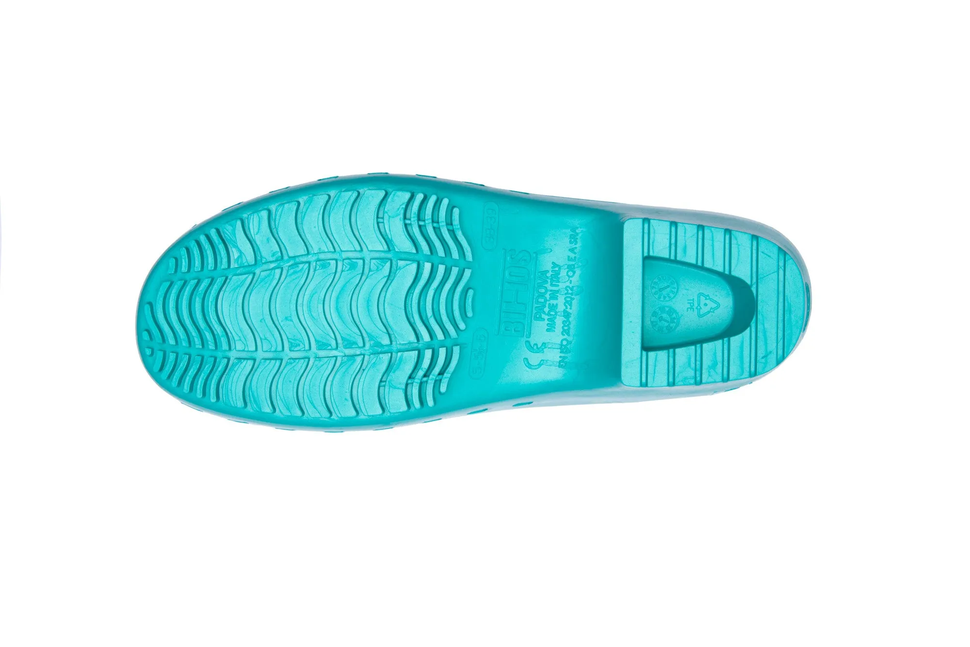 Calzuro Classic clogs with Upper Holes - Teal