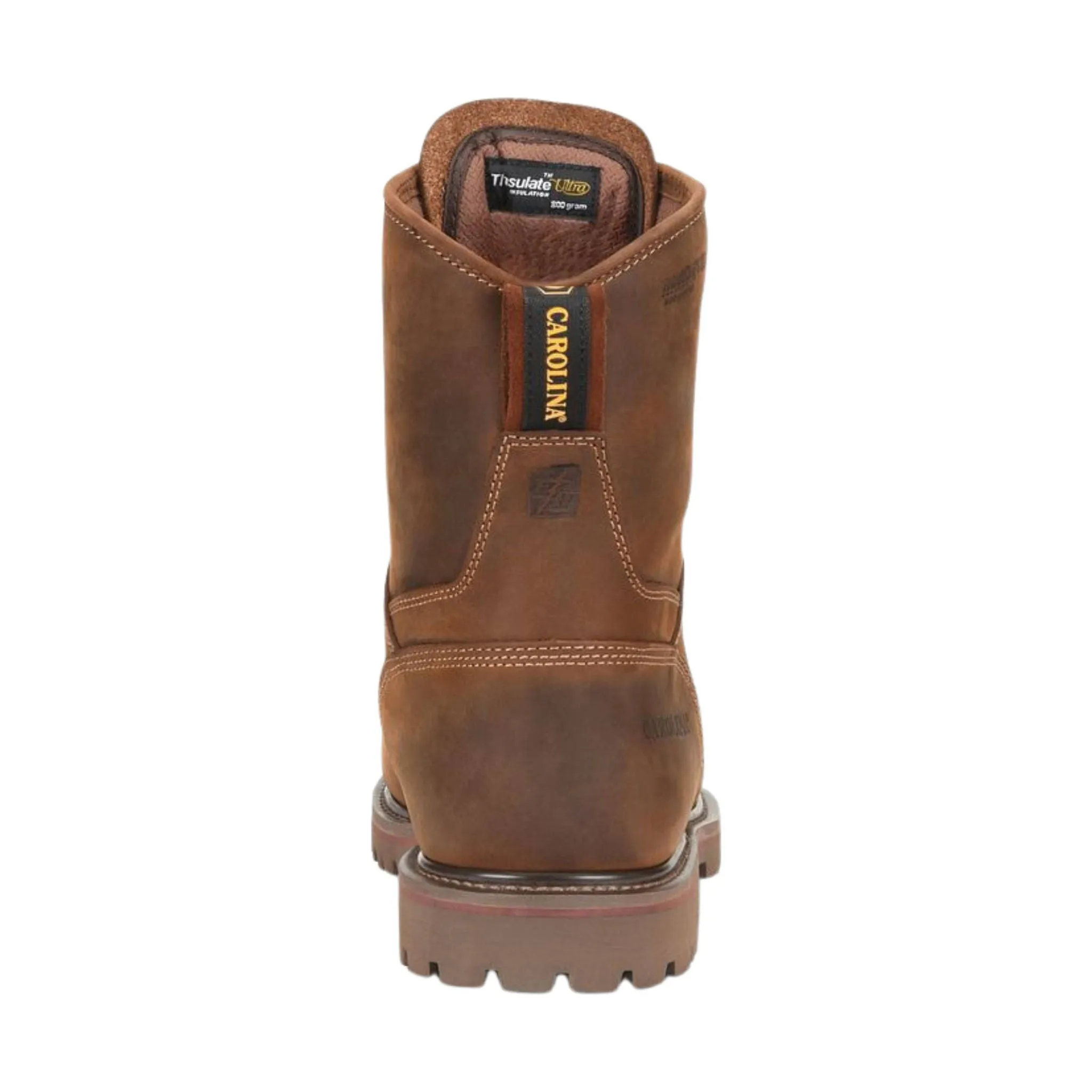 Carolina Men's 28 Series 8 Inch Waterproof 800G Insulated Composite Toe Grizzly Boot - Cigar