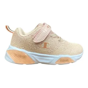 Champion scarpa da ginnastica da bambina con le luci Wave B TD S32131 CHA PS013 rosa