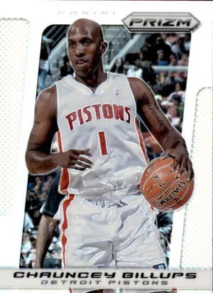 Chauncey Billups, Silver Prizm, 2013-14 Panini Prizm Basketball NBA