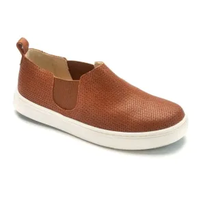 Ciro - Tan Soft Leather Sneaker for Girl by Manuela de Juan