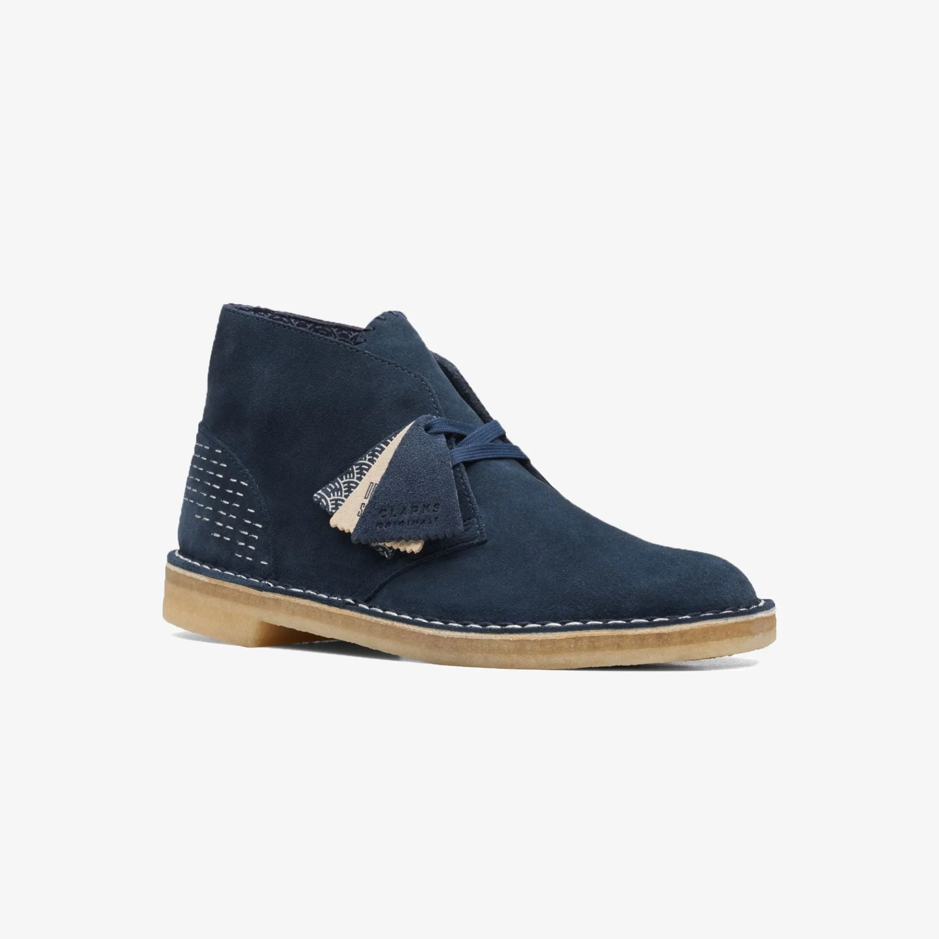 Clarks Originals | DESERT BOOT  { NAVY