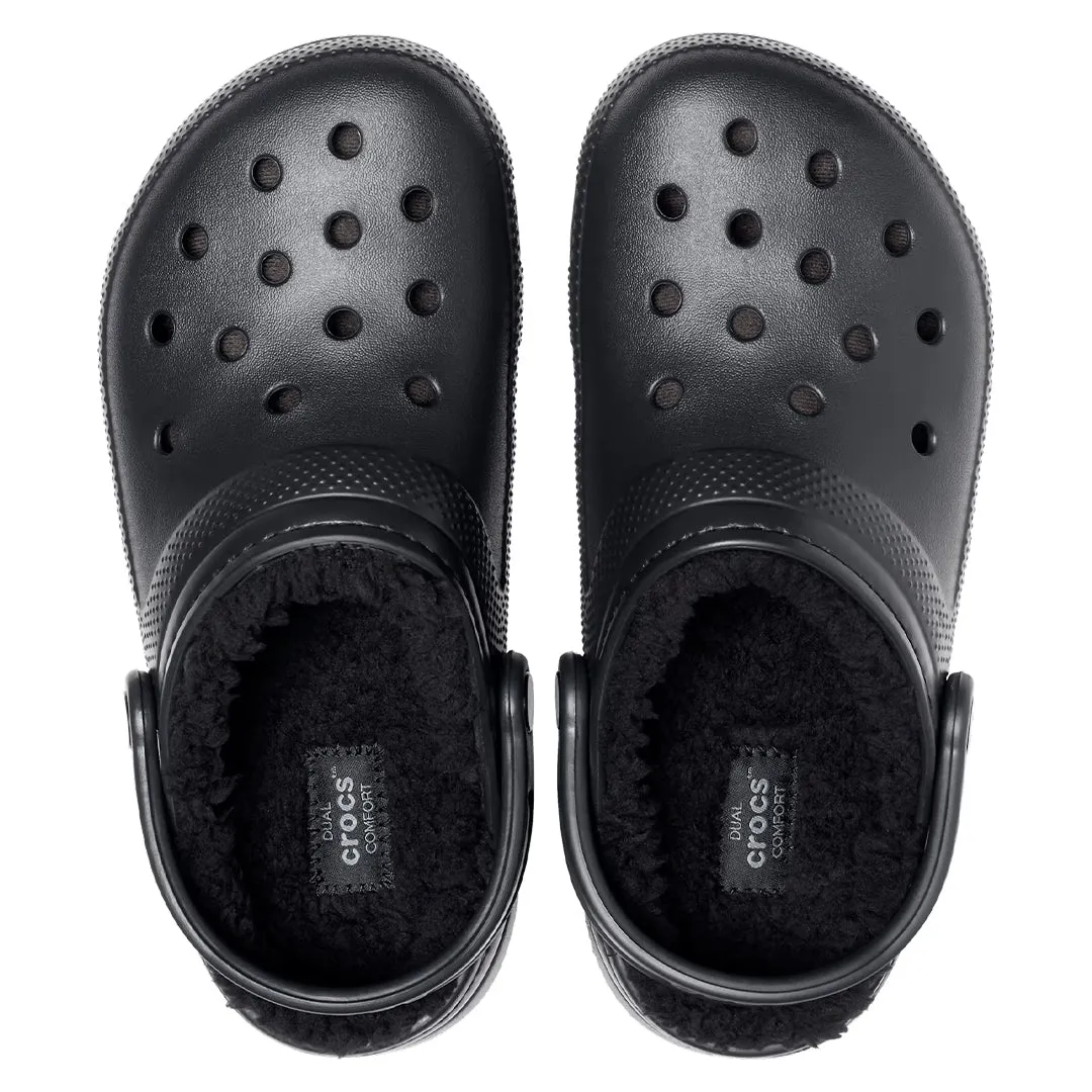 Classic Lined Clog - Black by Crocs