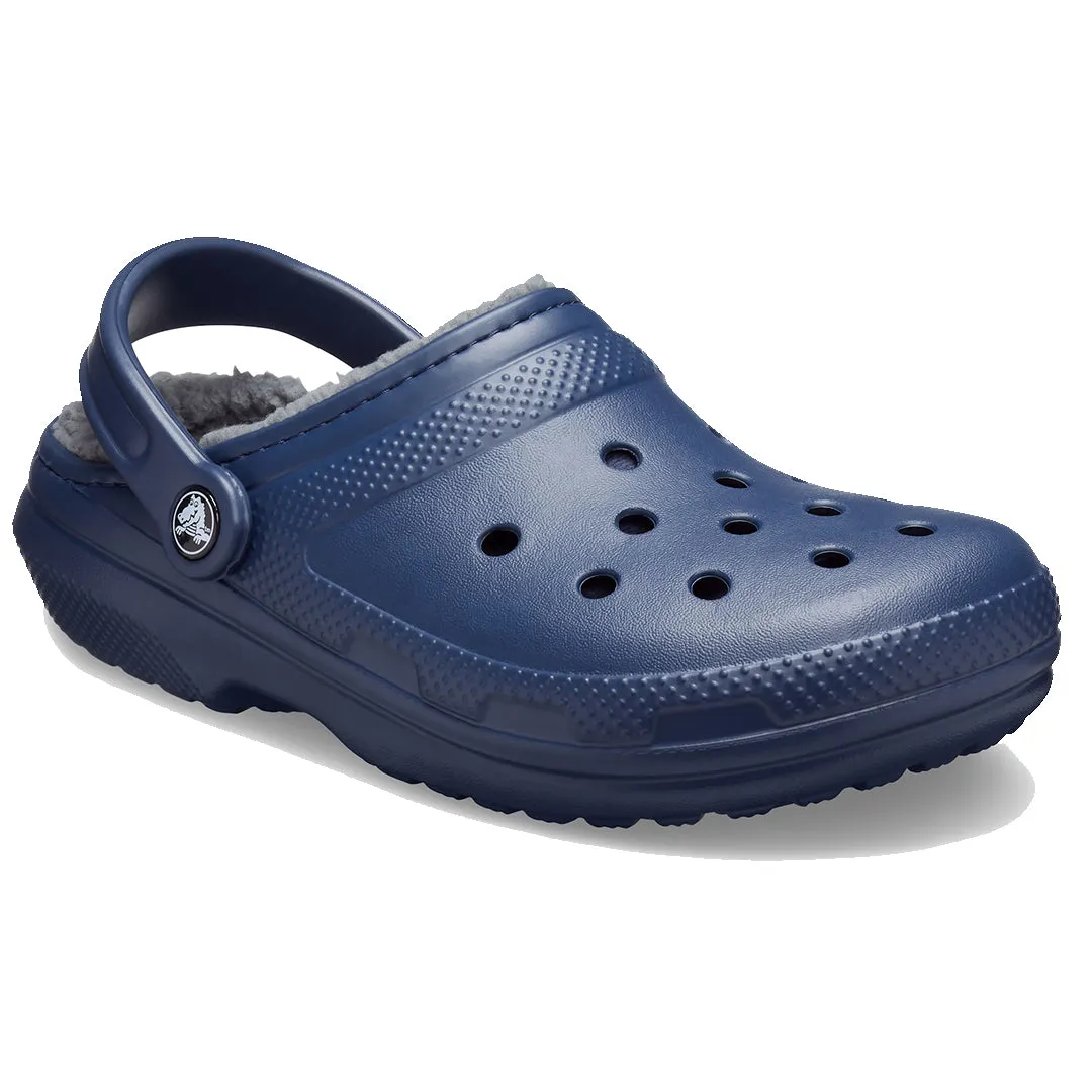 Classic Lined Clog - Navy/Charcoal by Crocs